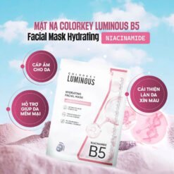 Mặt nạ B5 cấp ẩm, hỗ trợ phục hồi da COLORKEY LUMINOUS Facial Mask 25ml