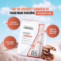 Mặt nạ B5 cấp ẩm, hỗ trợ phục hồi da COLORKEY LUMINOUS Facial Mask 25ml