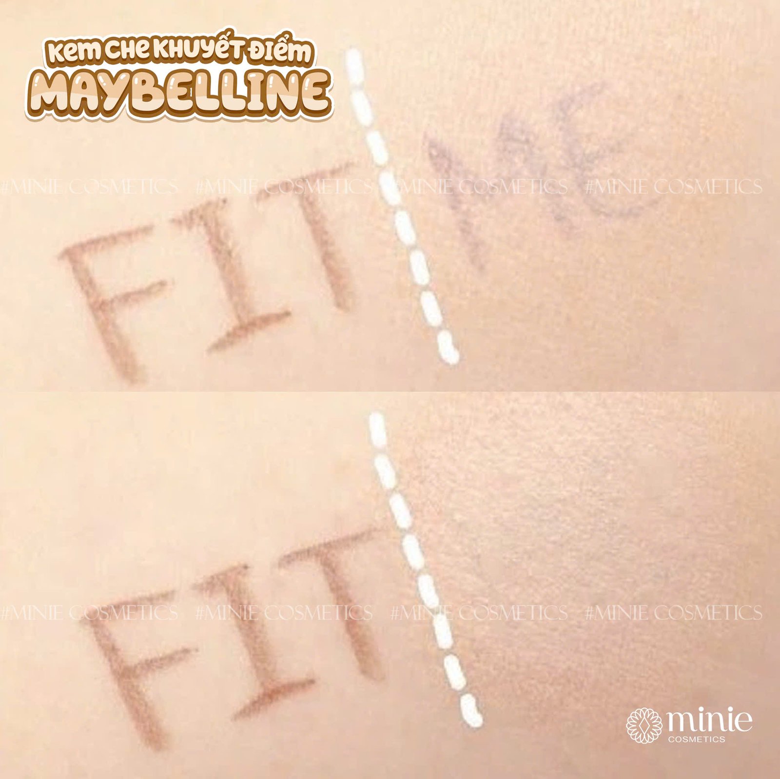 Kem Che Khuyết Điểm Mịn Lì Maybelline Fit Me Concealer With Chamomile Extract 6.8ml