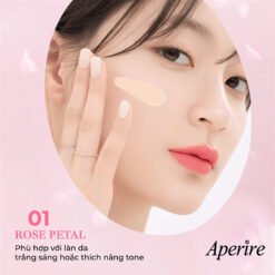 Cushion Chống Nắng Che Phủ Hoàn Hảo Aperire Day Dream Cover Cushion SPF50+/PA++++ 13g