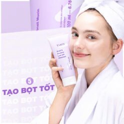 Combo Sữa rửa mặt TIA'M 200ml & Kem chống nắng LAMIC 50ml