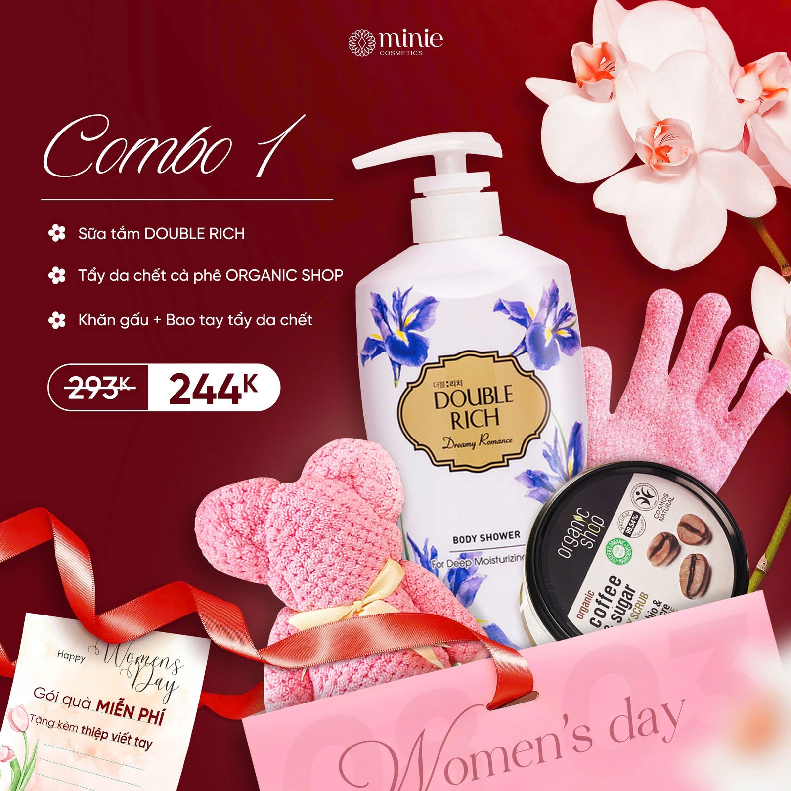 Set quà tặng 8 tháng 3 - COMBO 1 (4 Món)