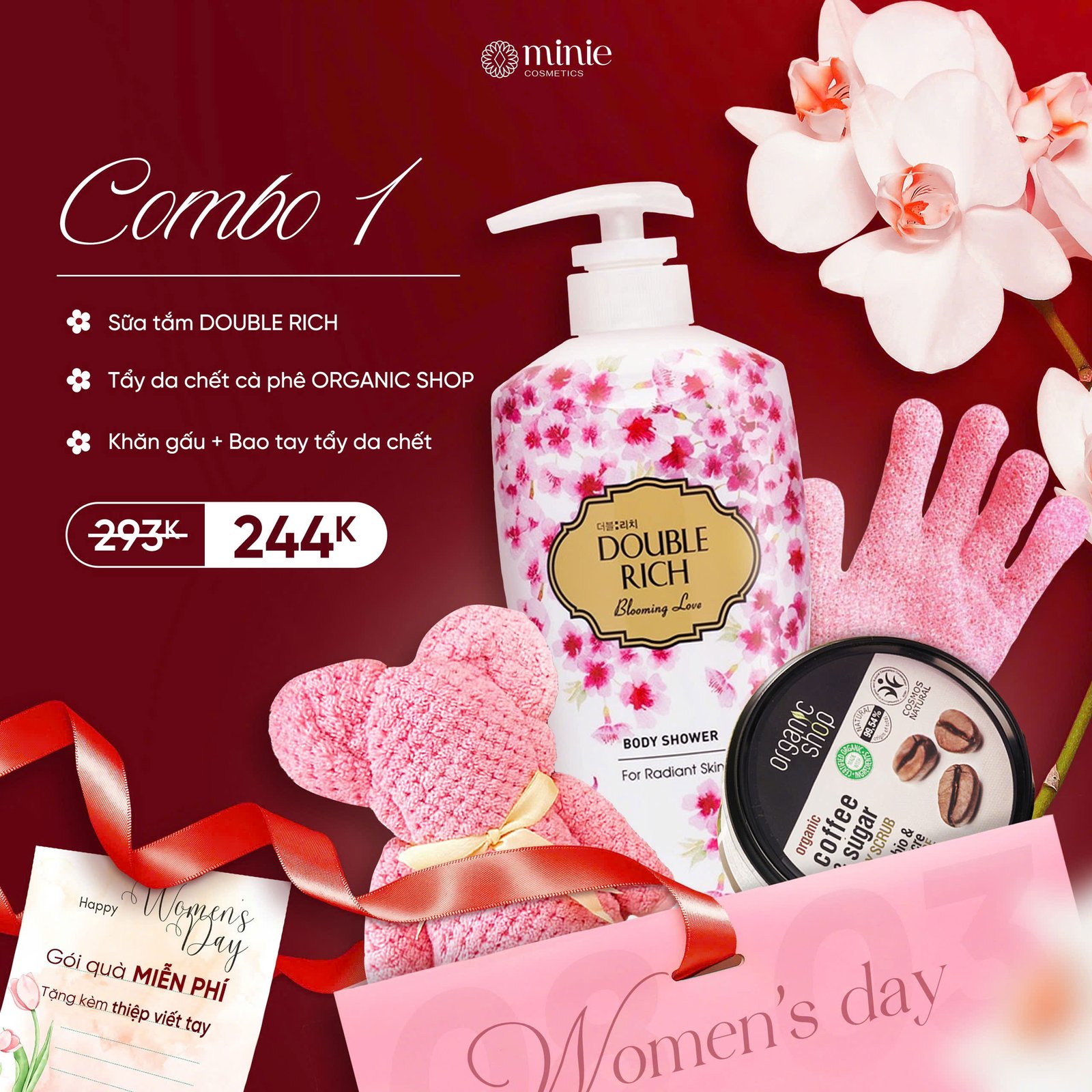 Set quà tặng 8 tháng 3 - COMBO 1 (4 Món)