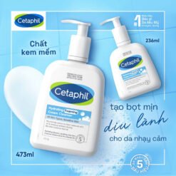 Sữa rửa mặt tạo bọt dịu lành cho da nhạy cảm Cetaphil Hydrating Foaming