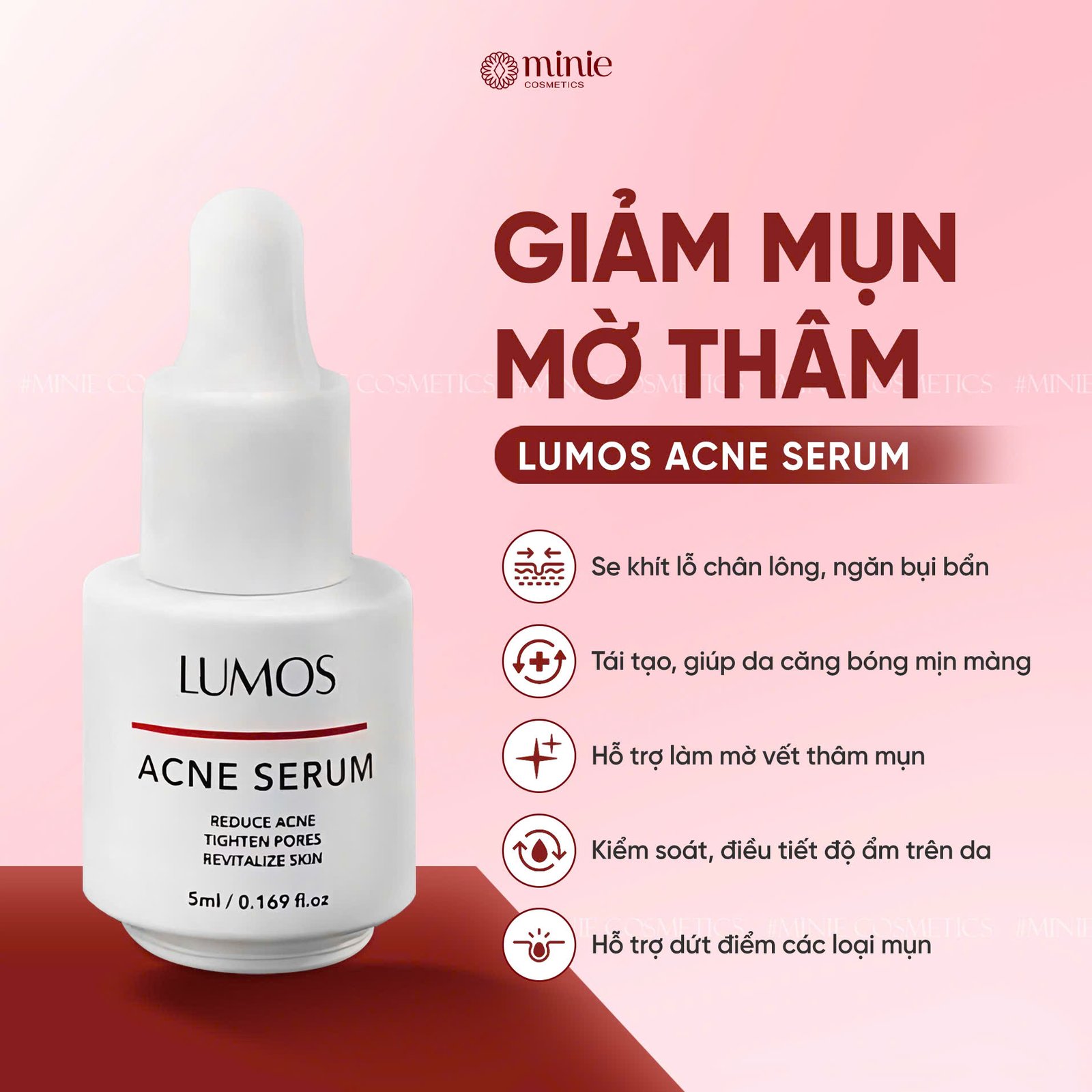 Serum Lumos Acne Chuyên Cho Da Mụn